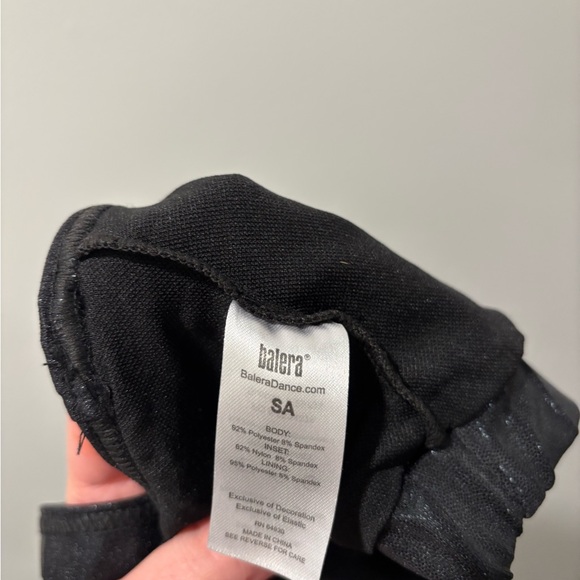 Balera Black Sequin Bra - Picture 4 of 5